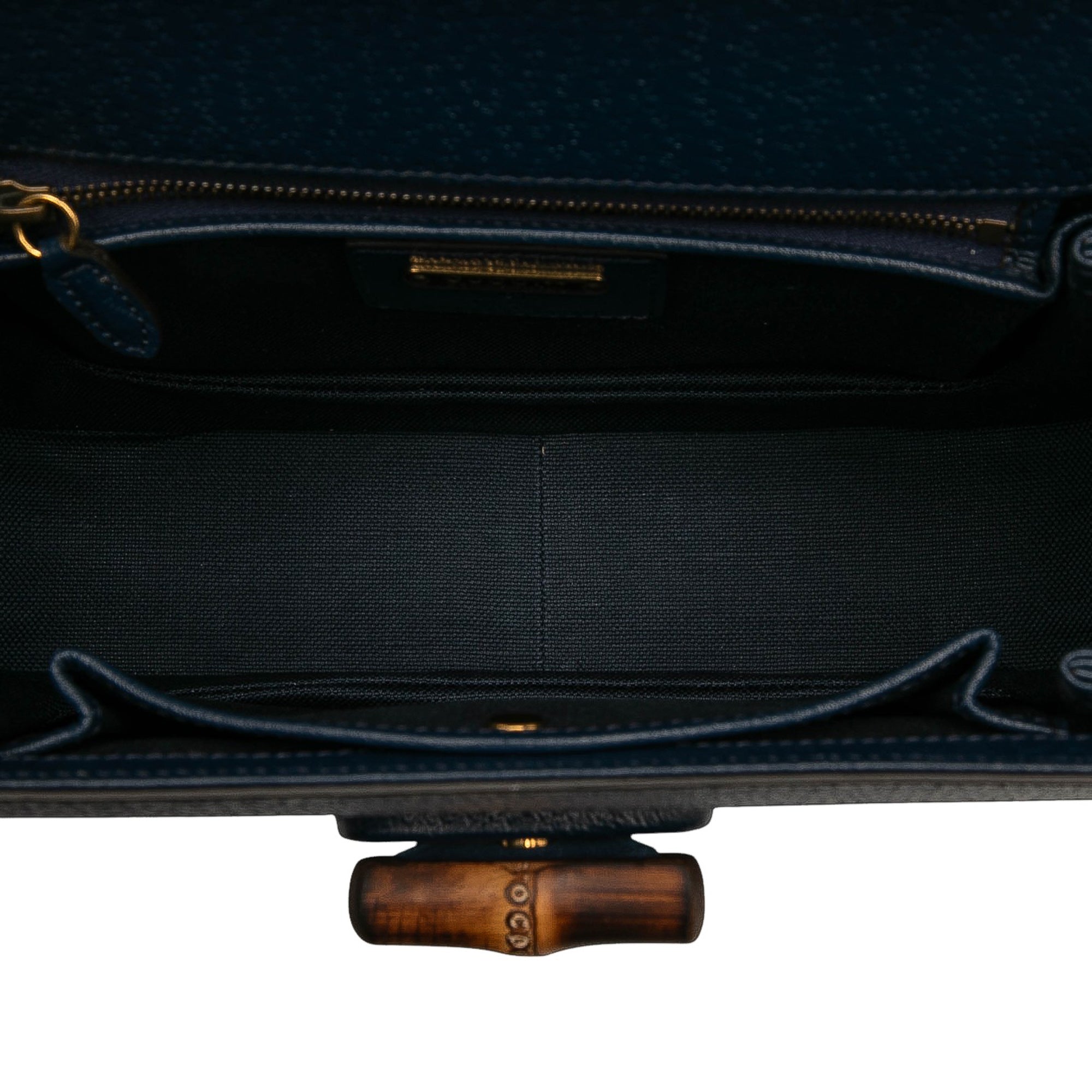 100th Anniversary Medium GG Coated Canvas Kaleidoscope 1947 Bamboo Top Handle Bag