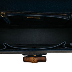 100th Anniversary Medium GG Coated Canvas Kaleidoscope 1947 Bamboo Top Handle Bag