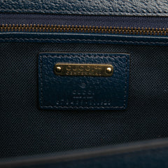 100th Anniversary Medium GG Coated Canvas Kaleidoscope 1947 Bamboo Top Handle Bag