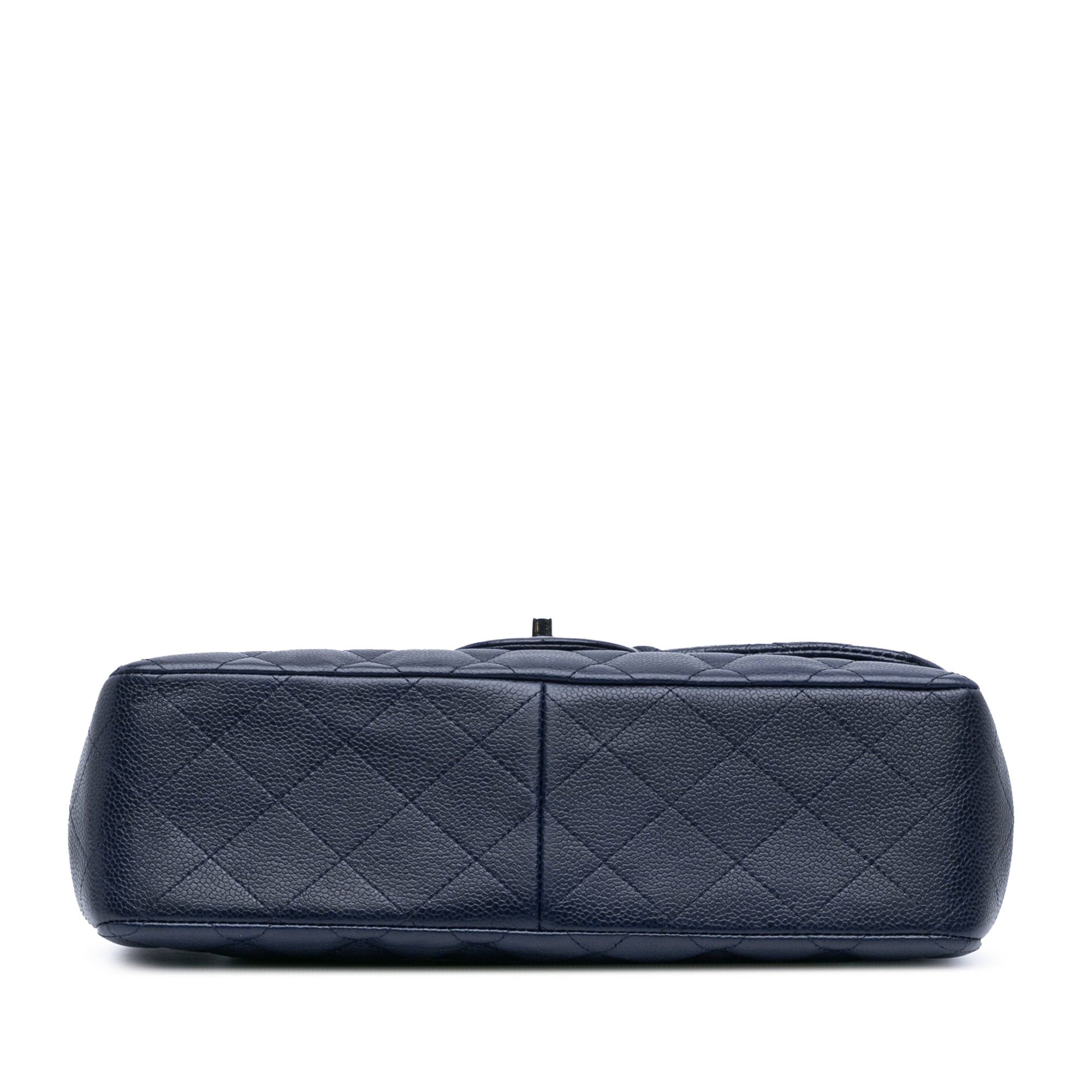 Jumbo Classic Caviar Double Flap
