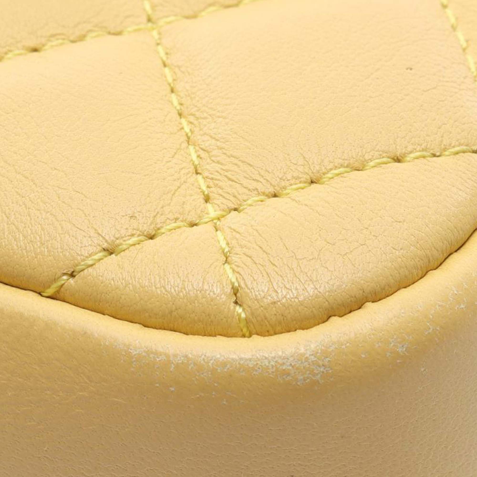 Quilted Lambskin Side Packs Flap