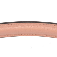 Zucca Embossed Leather Baguette Satchel