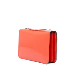Medium Patent Dollar Interlocking G Crossbody