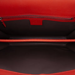 Medium Patent Dollar Interlocking G Crossbody