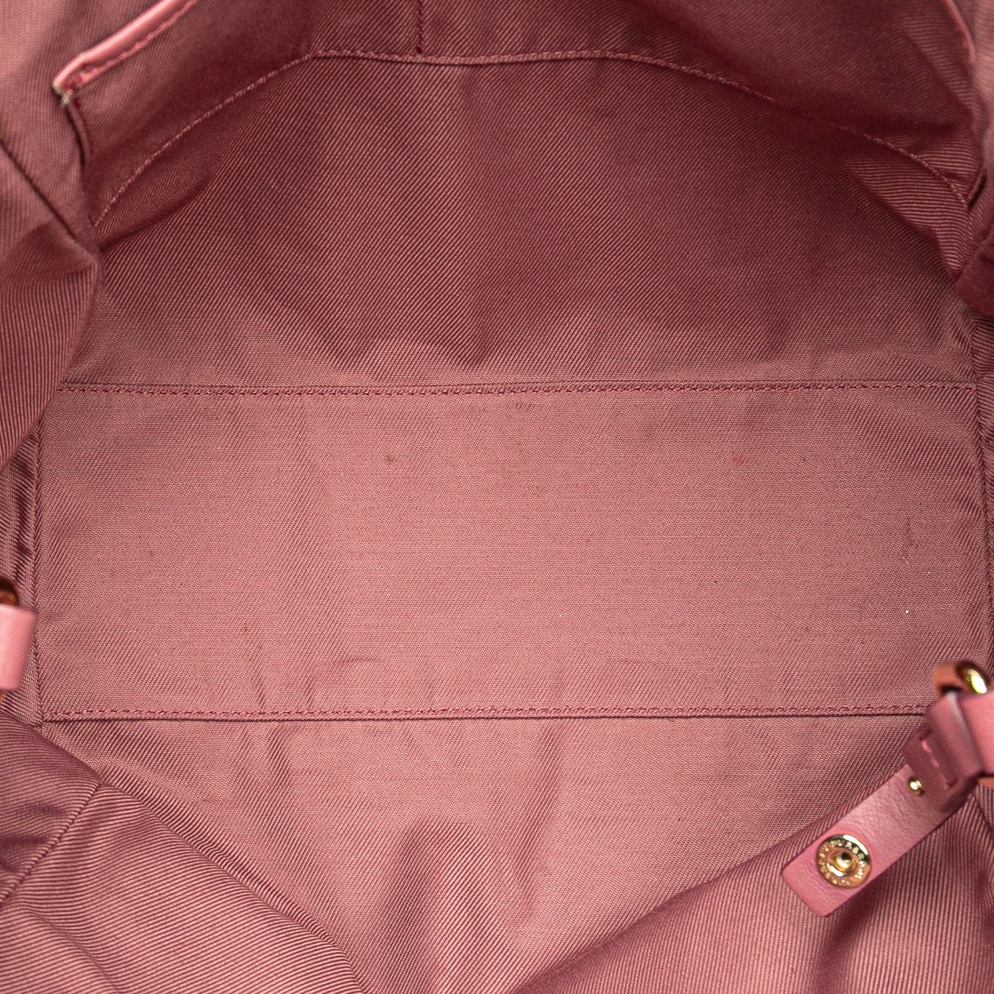 Small Leather Trimmed Haymarket Check Coated Canvas Canterbury Bow Tote