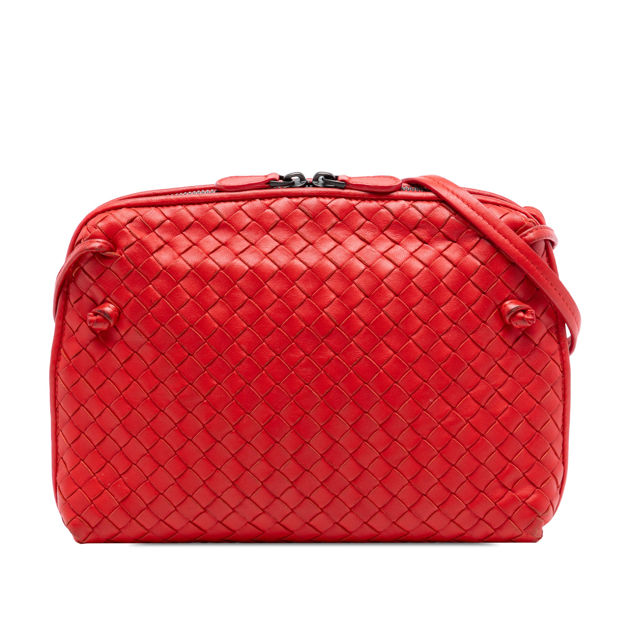 Nappa Intrecciato Nodini Crossbody