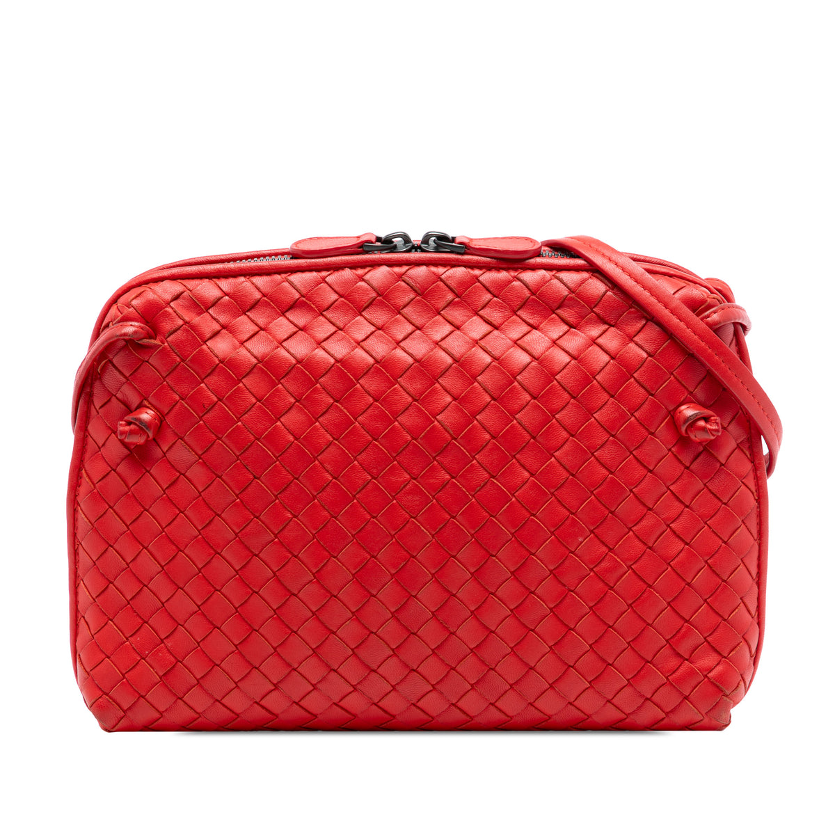 Nappa Intrecciato Nodini Crossbody