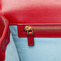 Small Suede GG Ring Torchon Crossbody