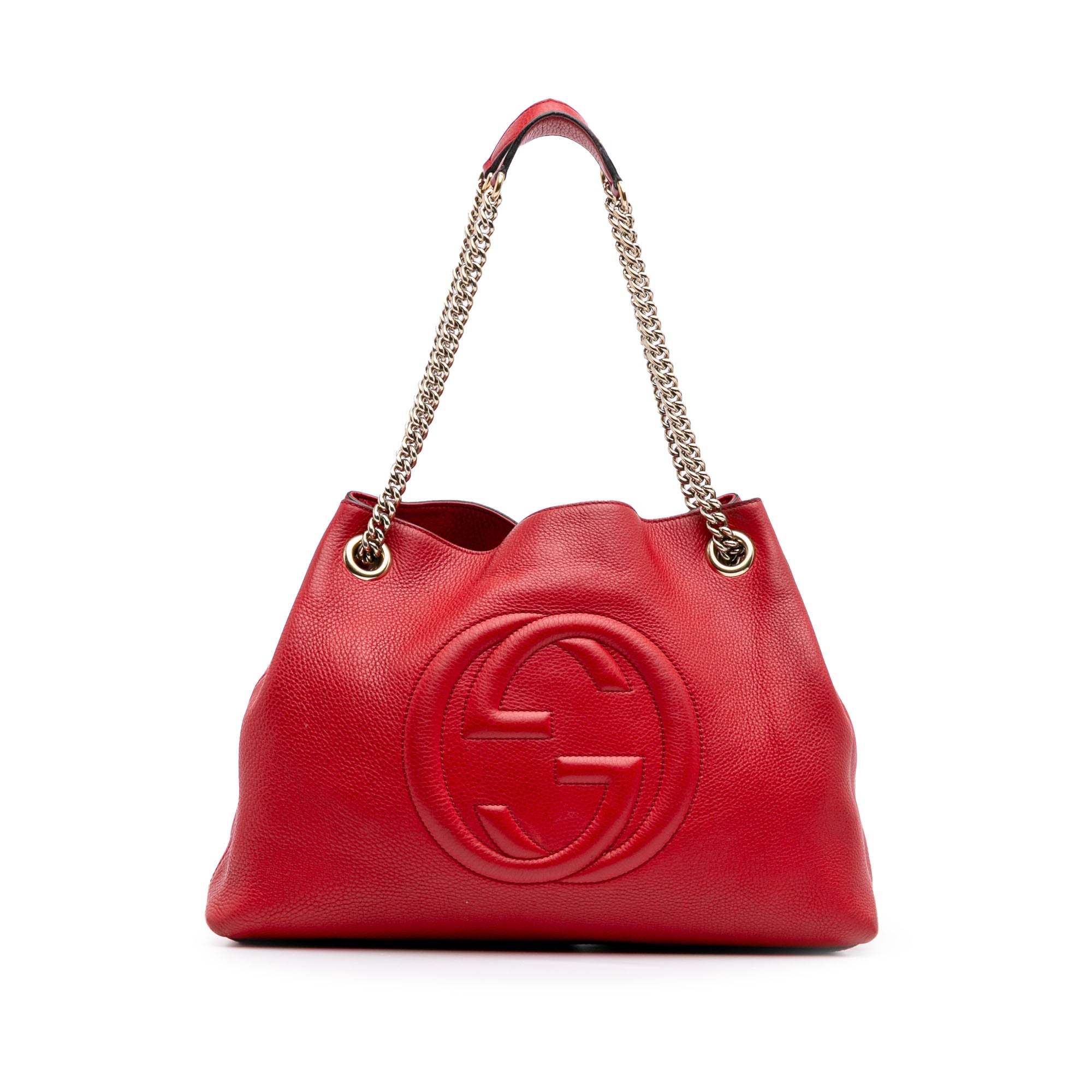 Medium Leather Soho Chain Tote
