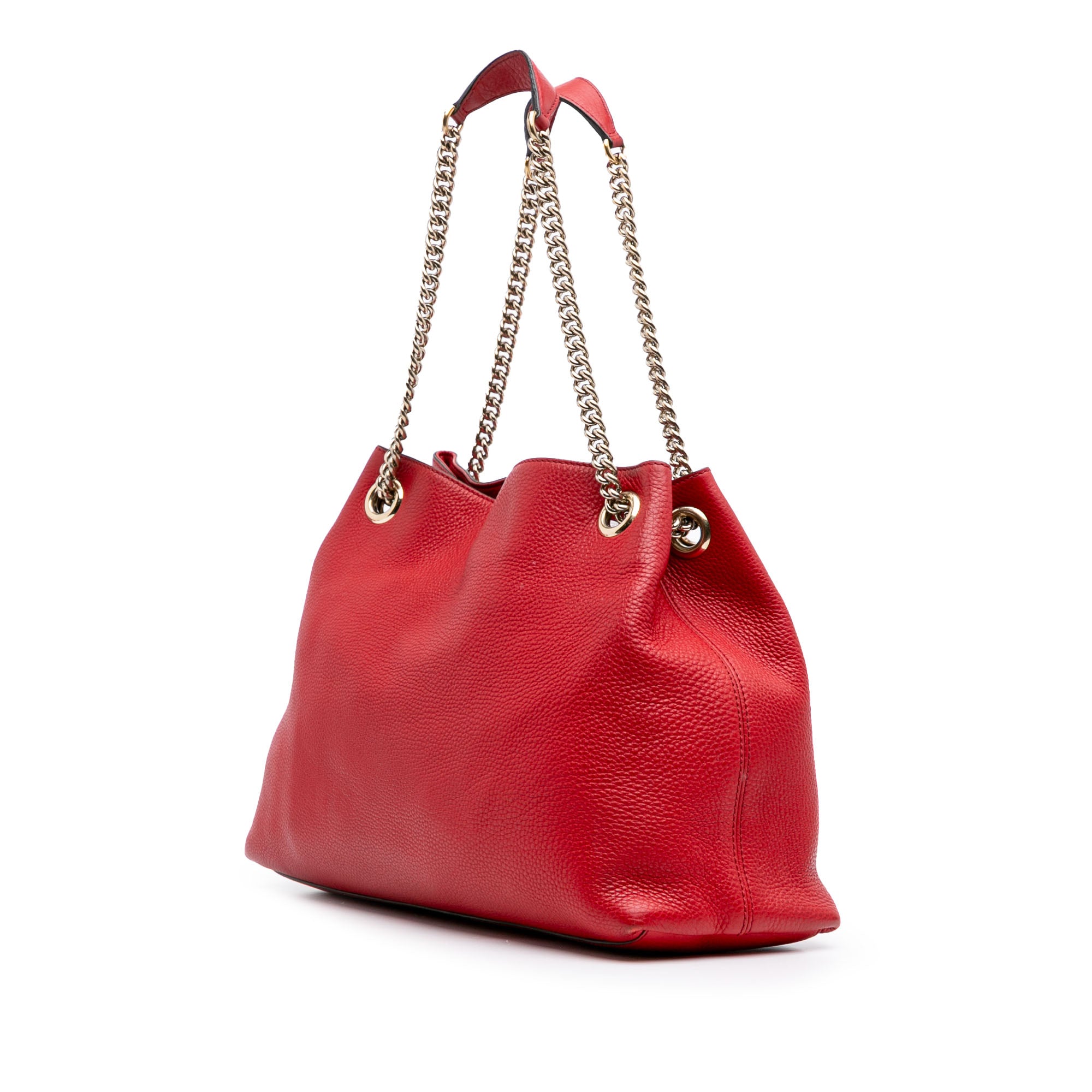 Medium Leather Soho Chain Tote