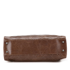 Quilted Glazed Caviar CC Crave Tote