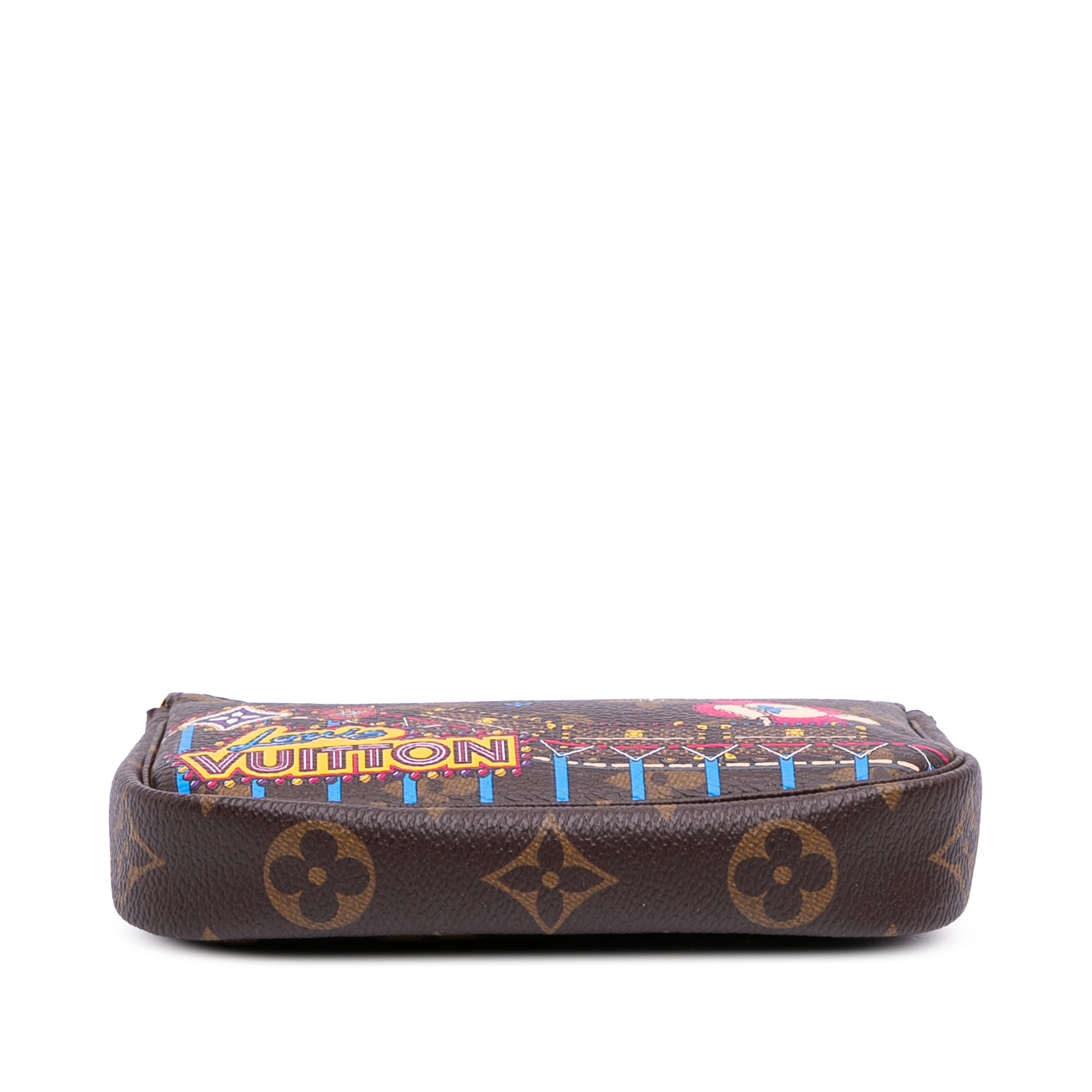 Monogram Vivienne Christmas Roller Coaster Mini Pochette Accessoires