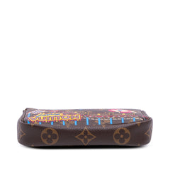 Monogram Vivienne Christmas Roller Coaster Mini Pochette Accessoires
