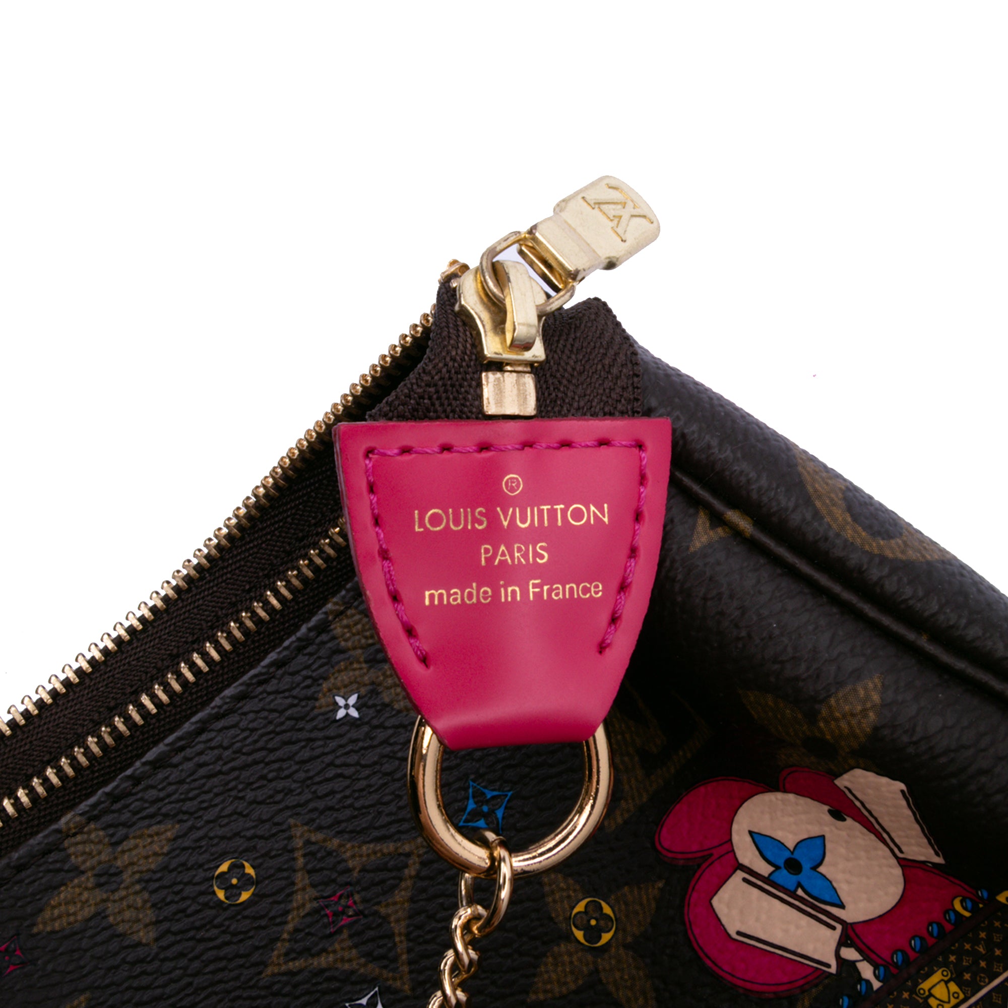 Monogram Vivienne Christmas Roller Coaster Mini Pochette Accessoires