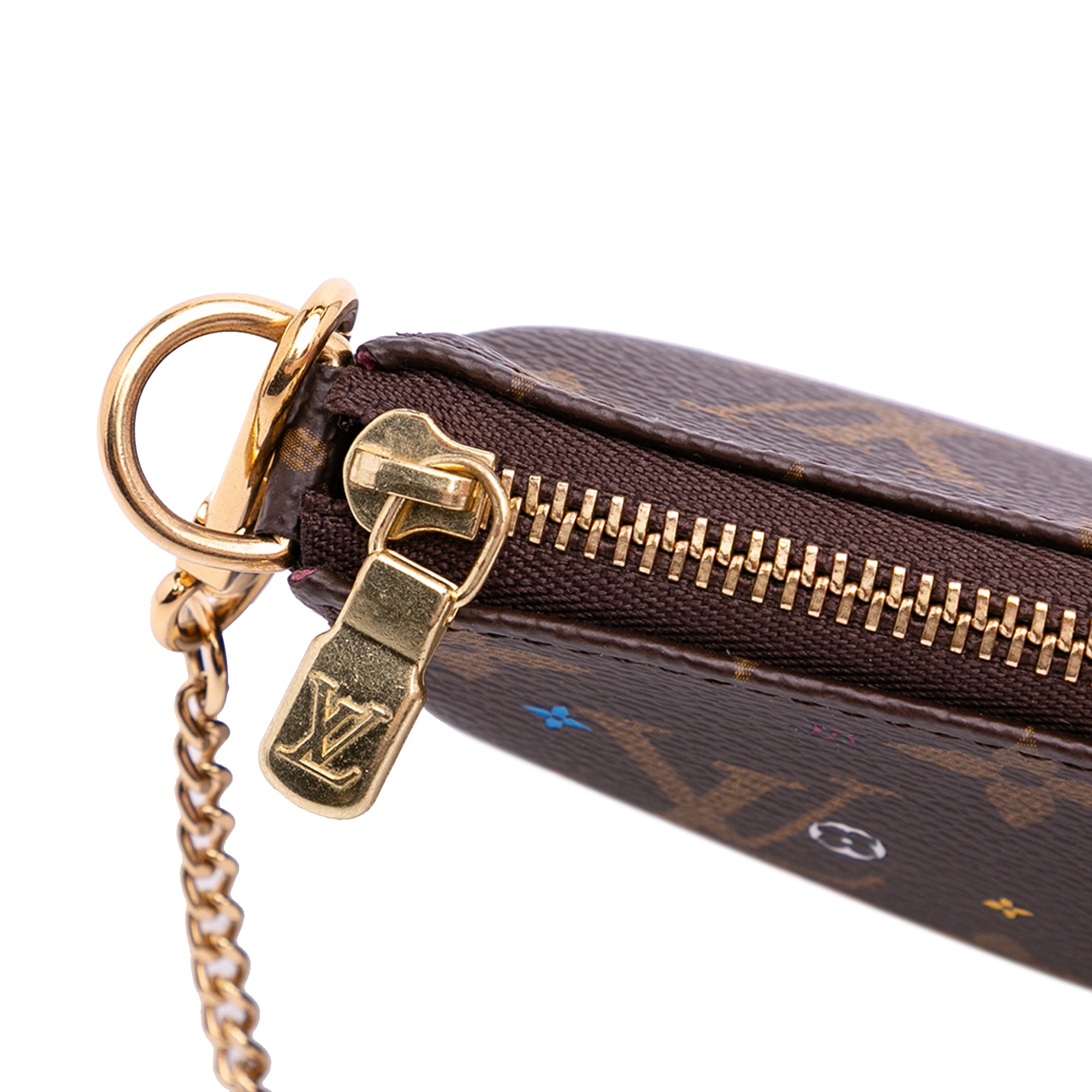 Monogram Vivienne Christmas Roller Coaster Mini Pochette Accessoires