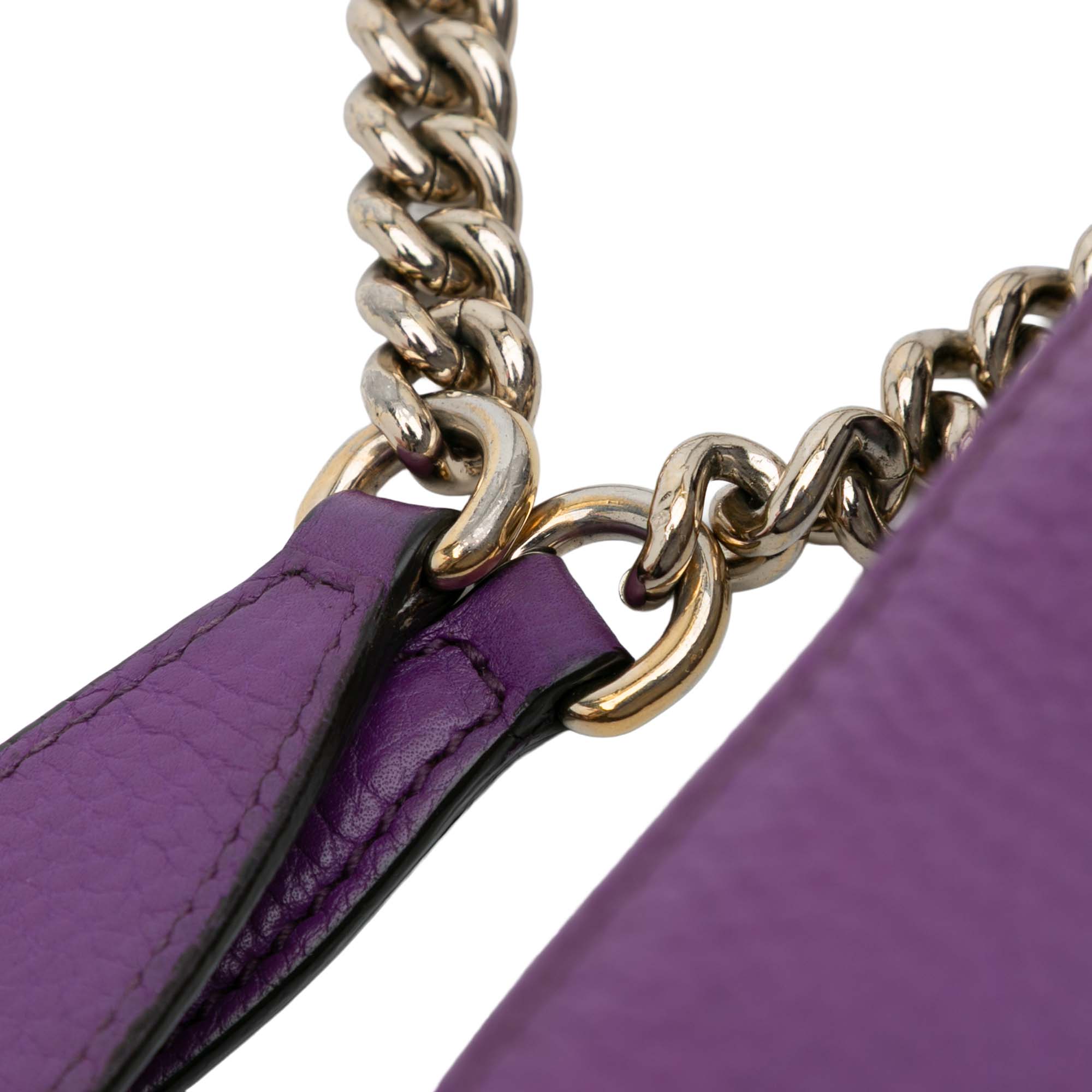 Medium Leather Soho Chain Tote
