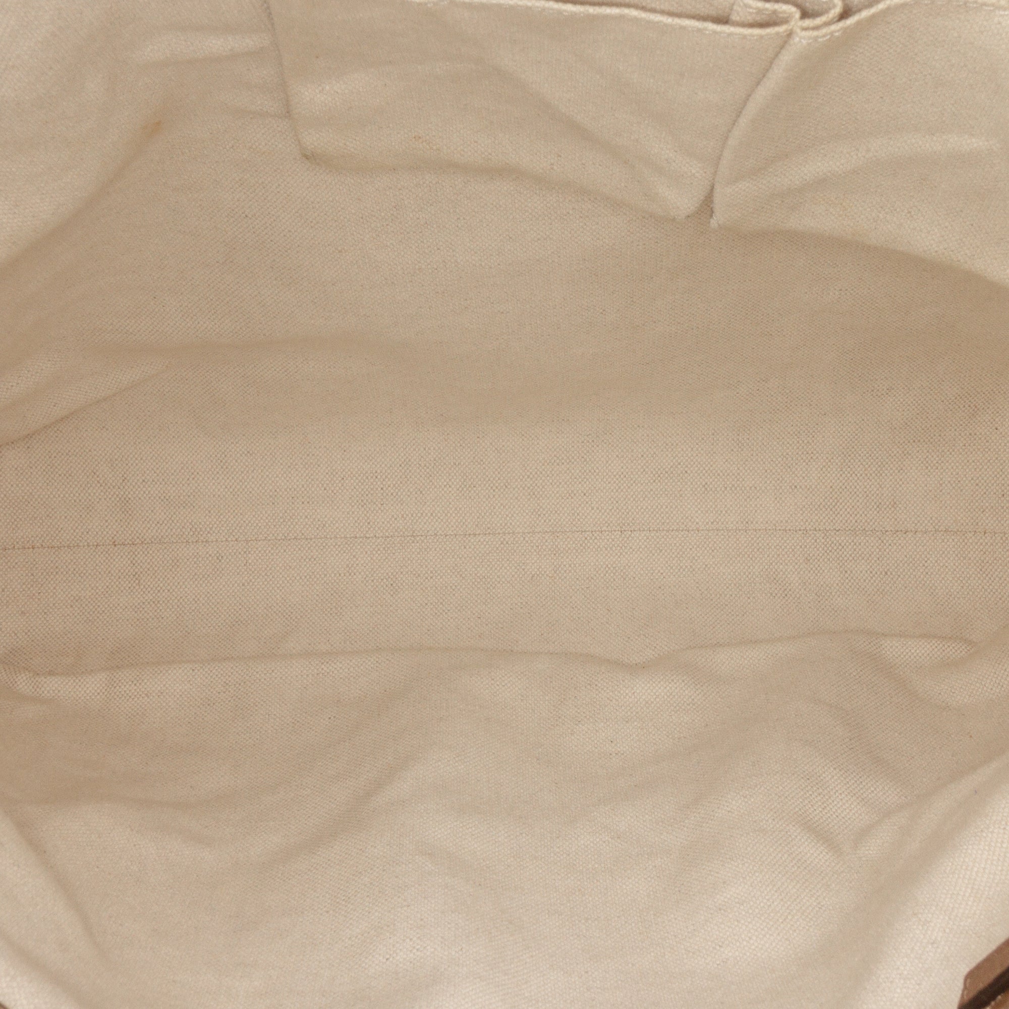 Tall Leather Bamboo Shopper Tote