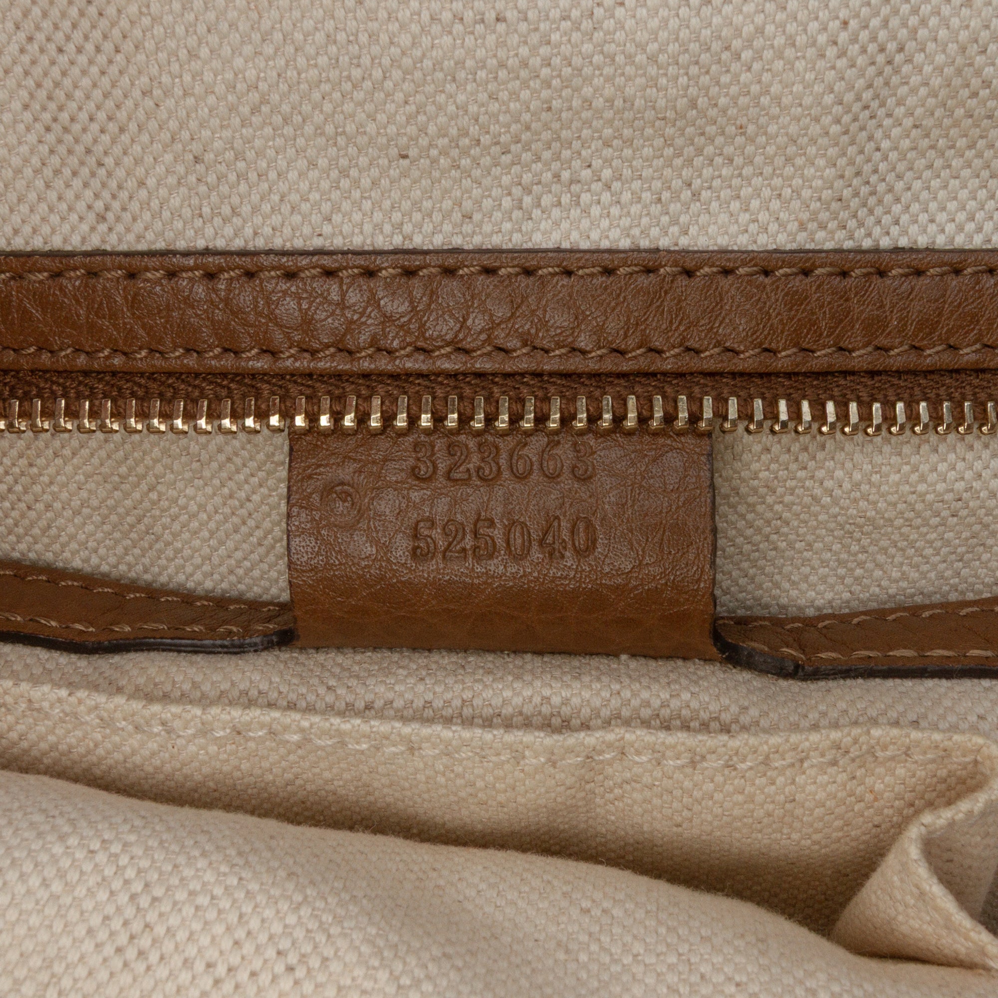 Tall Leather Bamboo Shopper Tote