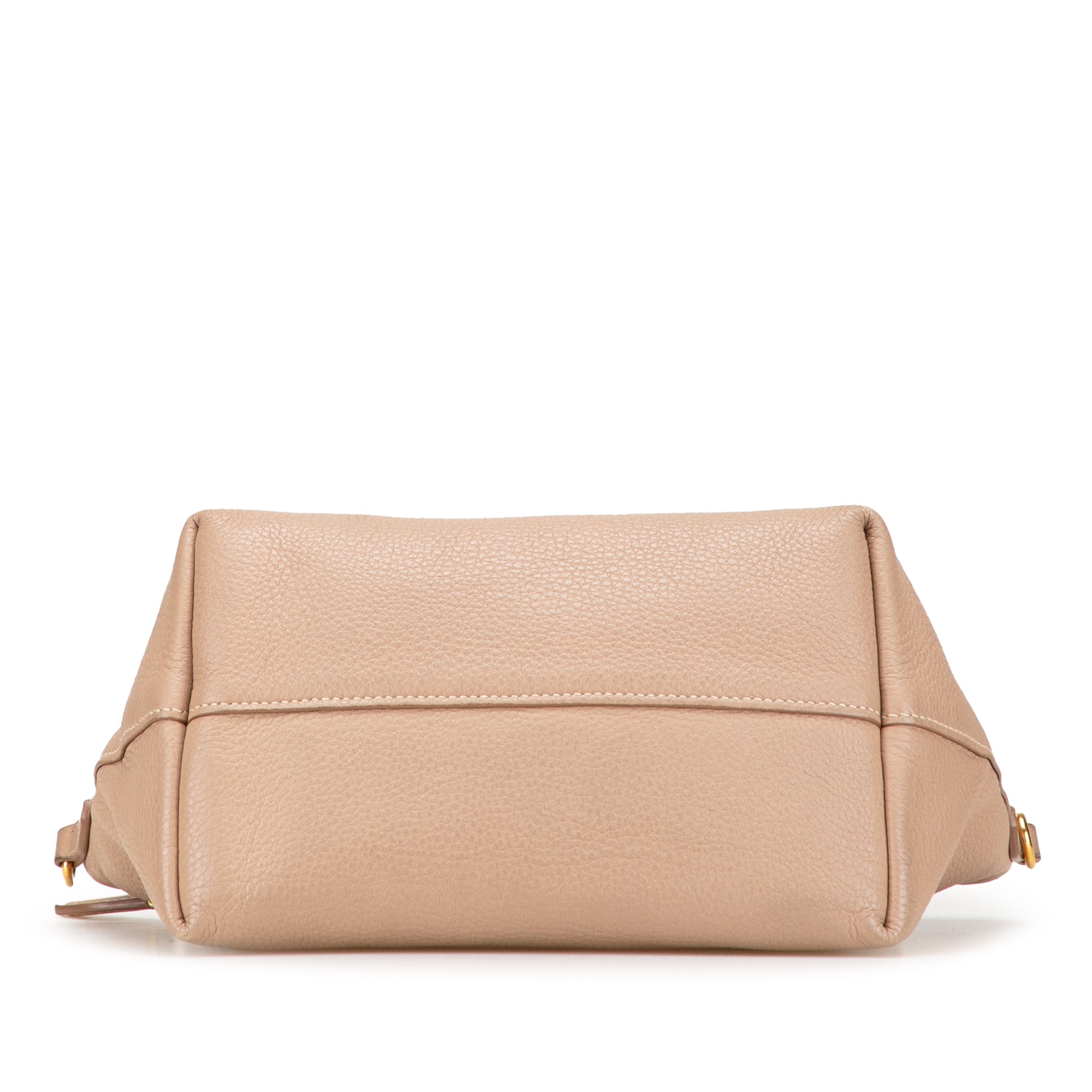 Vitello Daino Zip Top Satchel