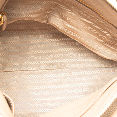 Vitello Daino Zip Top Satchel