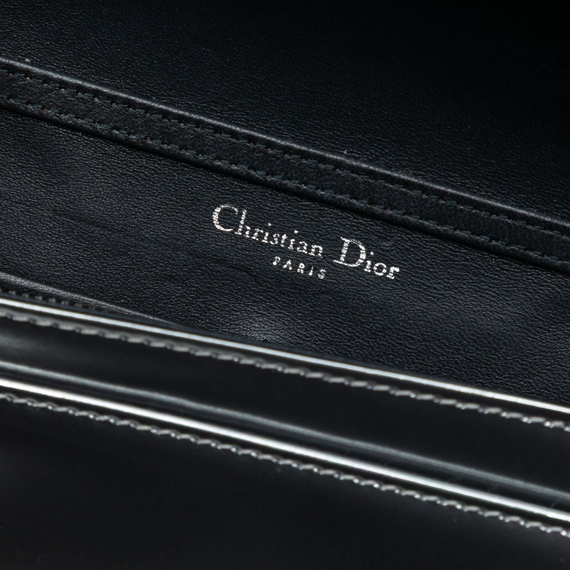 Baby Patent Microcannage Diorama Crossbody