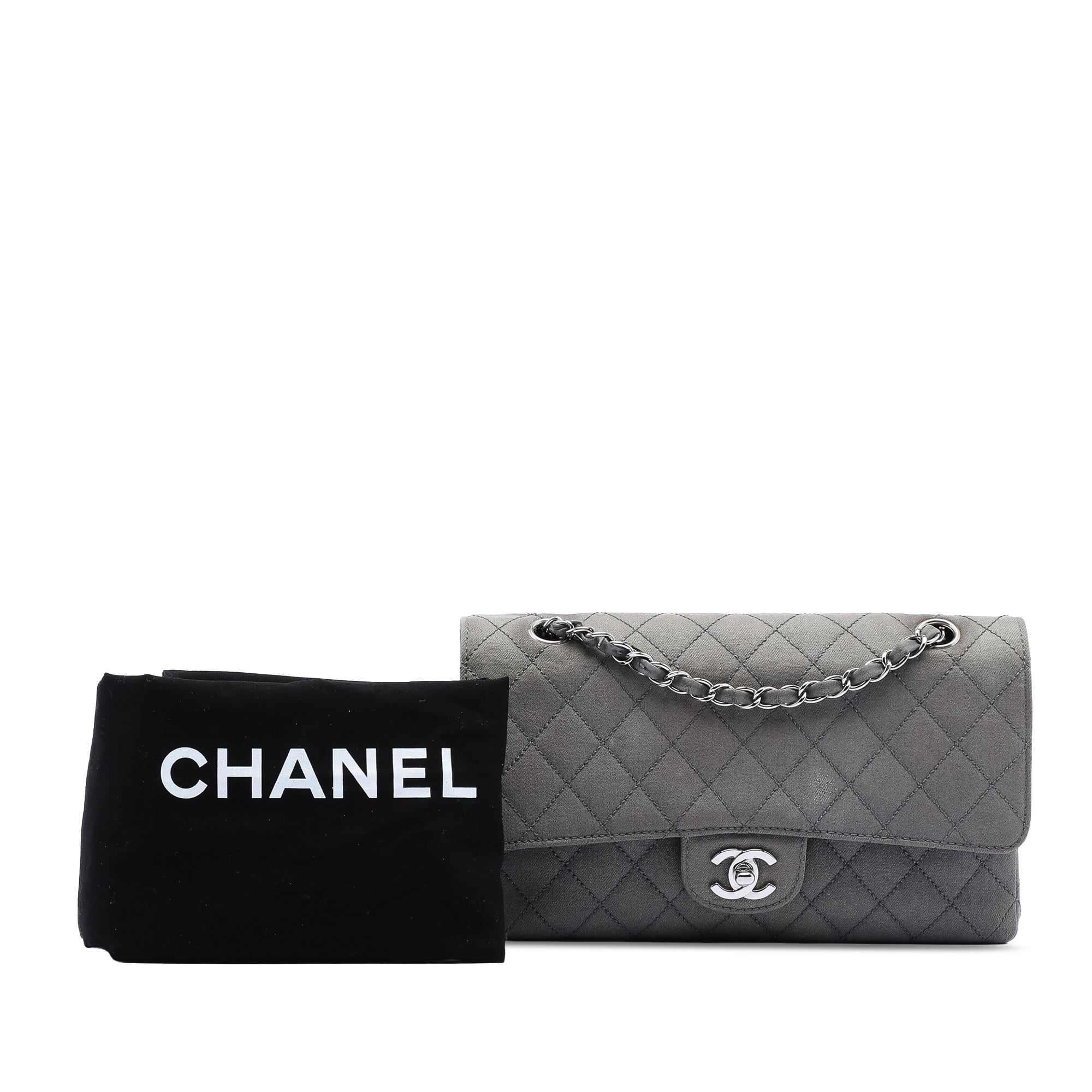 Medium Classic Suede Double Flap