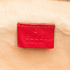 GG Marmont Round Matelasse Leather Backpack