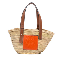 Mini Raffia Basket Tote