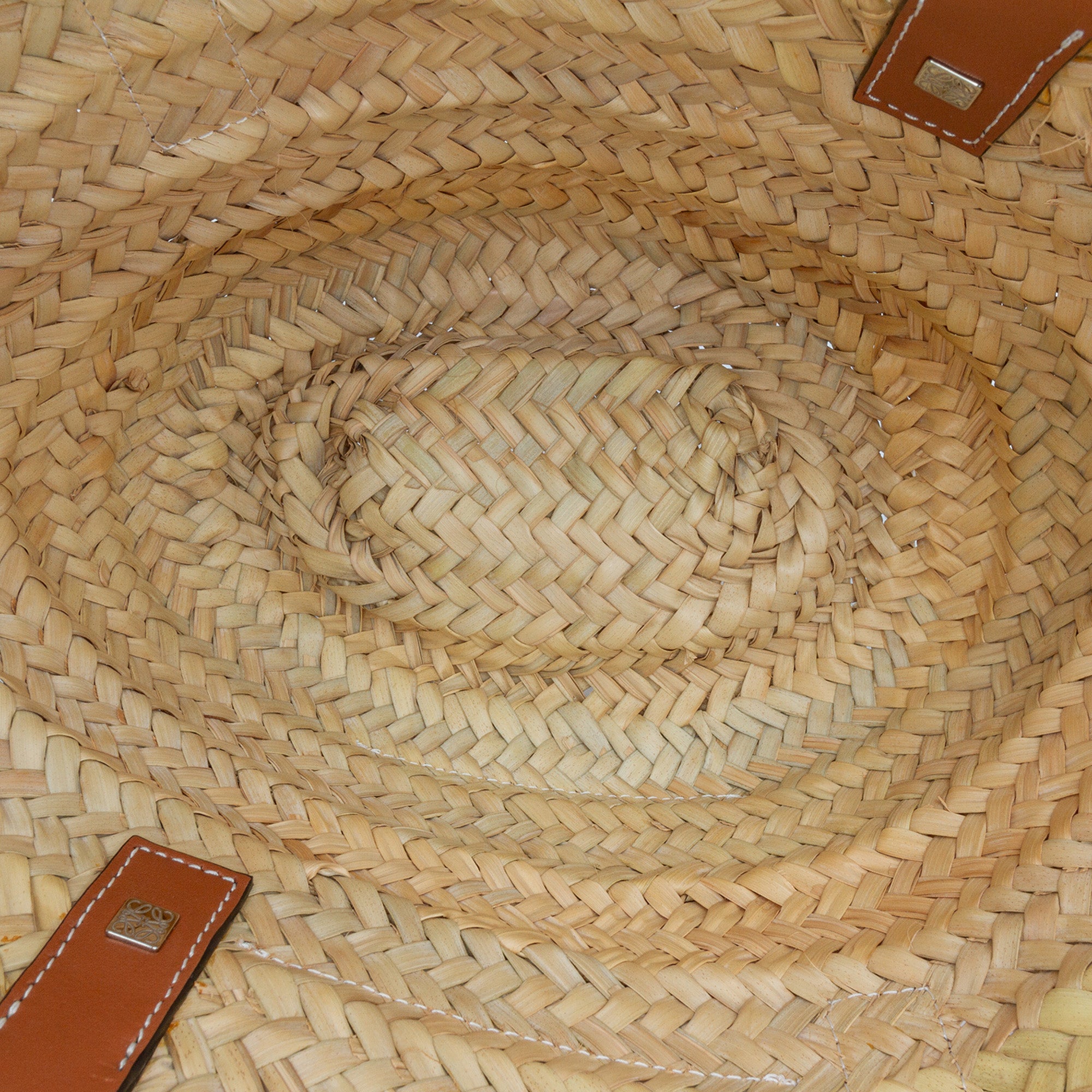Mini Raffia Basket Tote