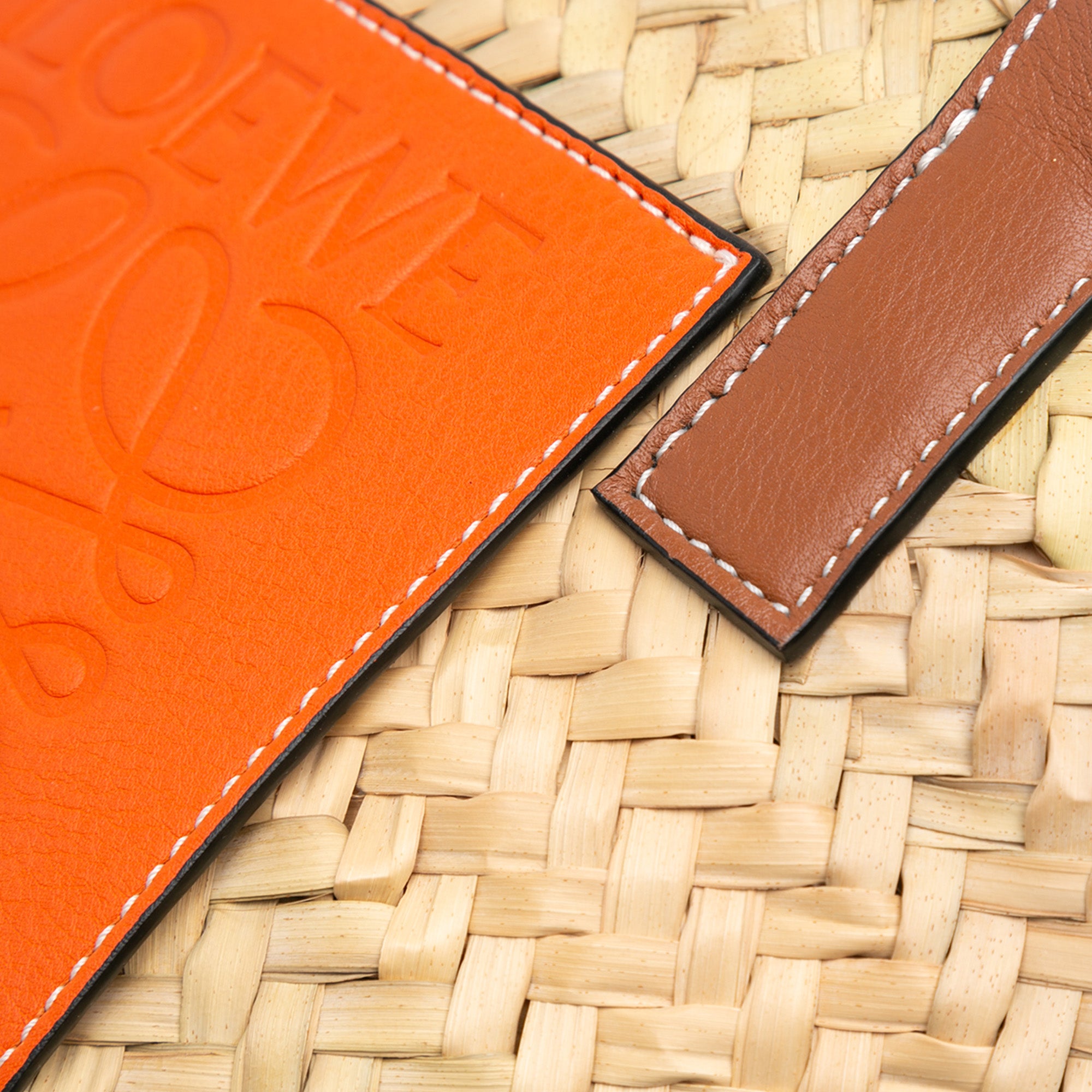 Mini Raffia Basket Tote