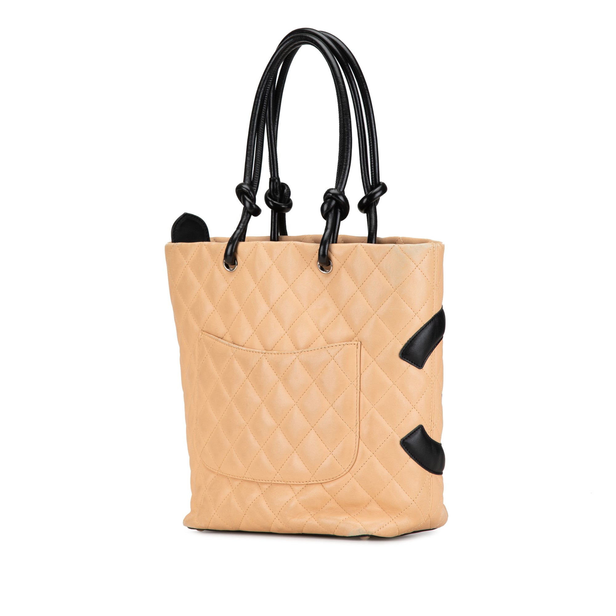 Medium Lambskin Cambon Ligne Tote