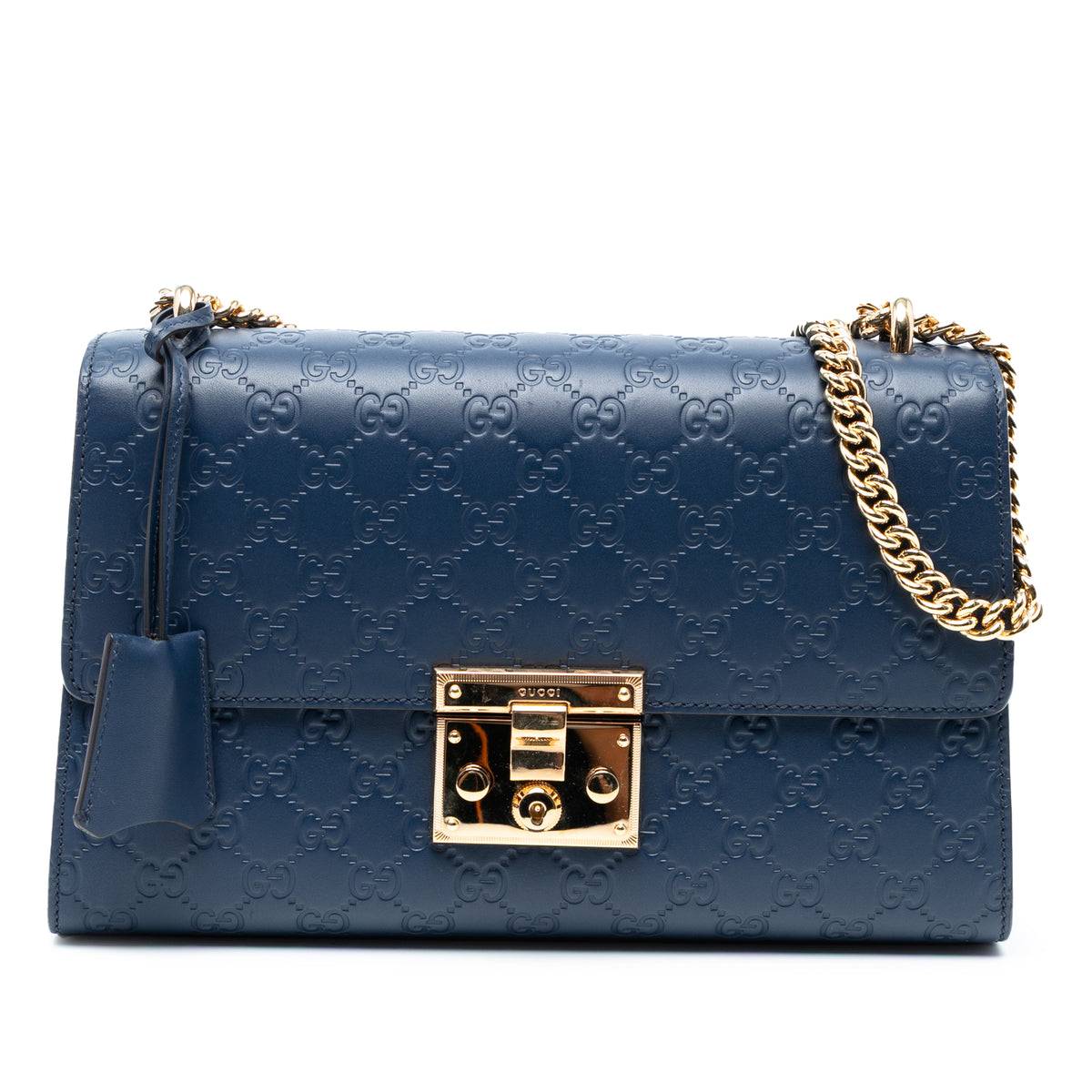 Medium Guccissima Padlock Shoulder Bag
