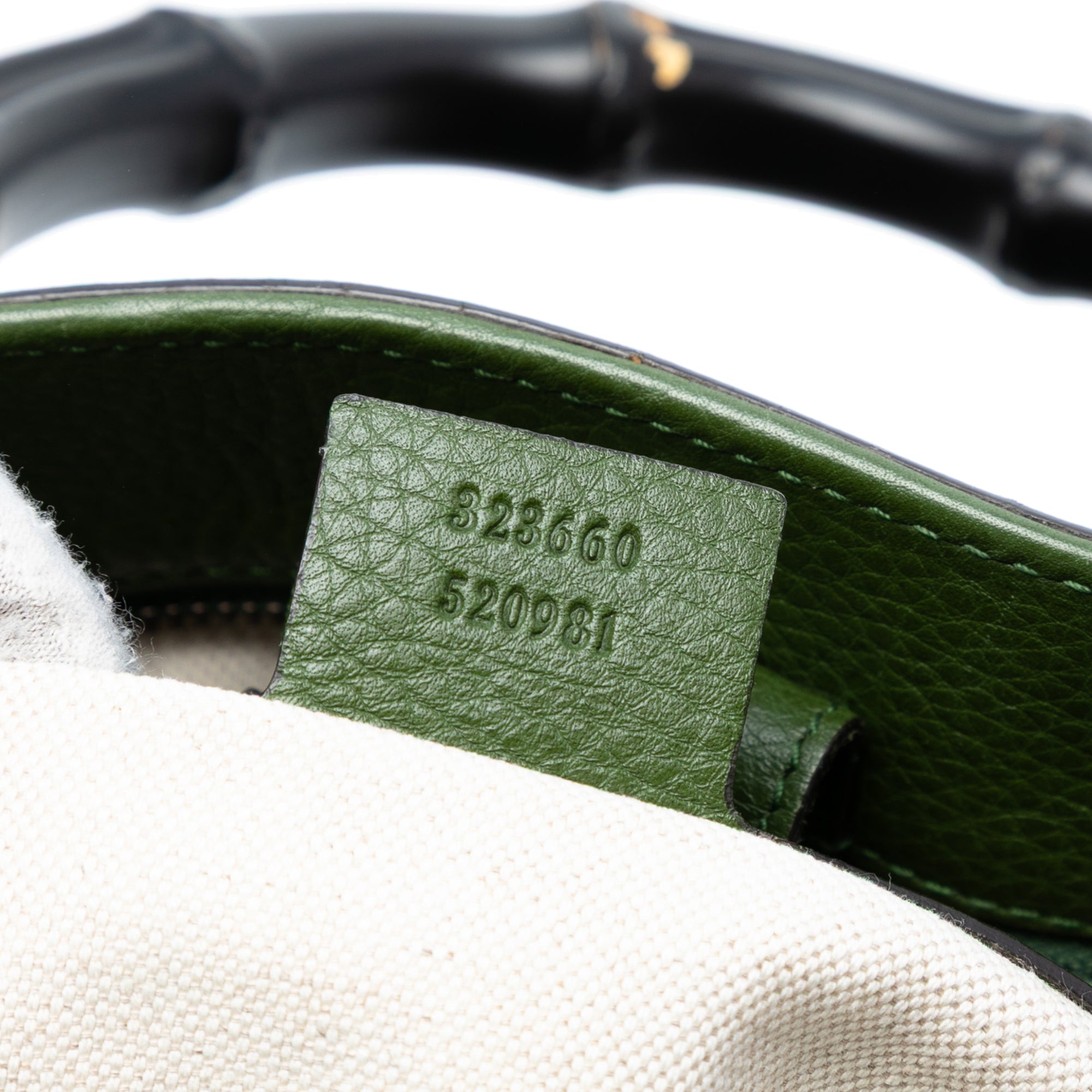 Medium Calfskin Bamboo Shopper Satchel