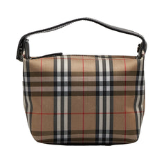 House Check Canvas Handbag