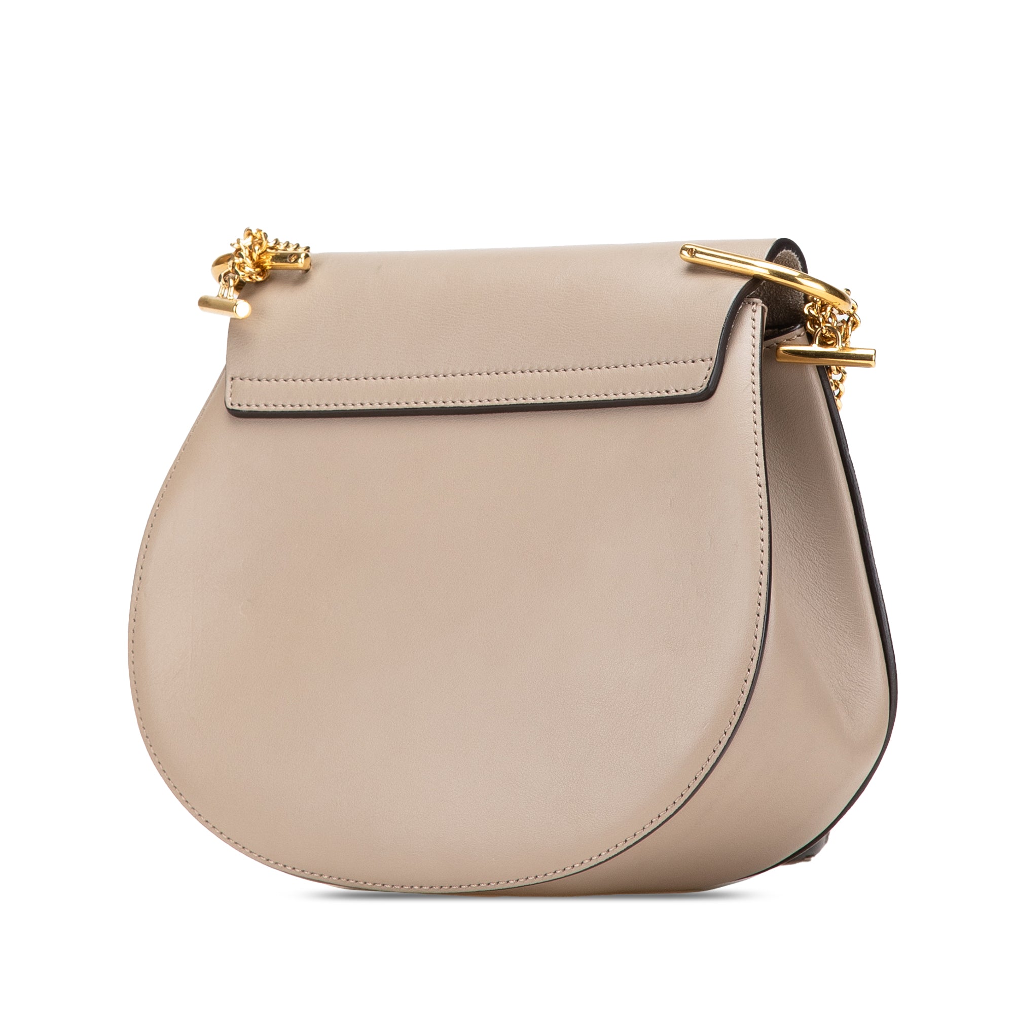 Small Suede and Calfskin Drew Crossbody
