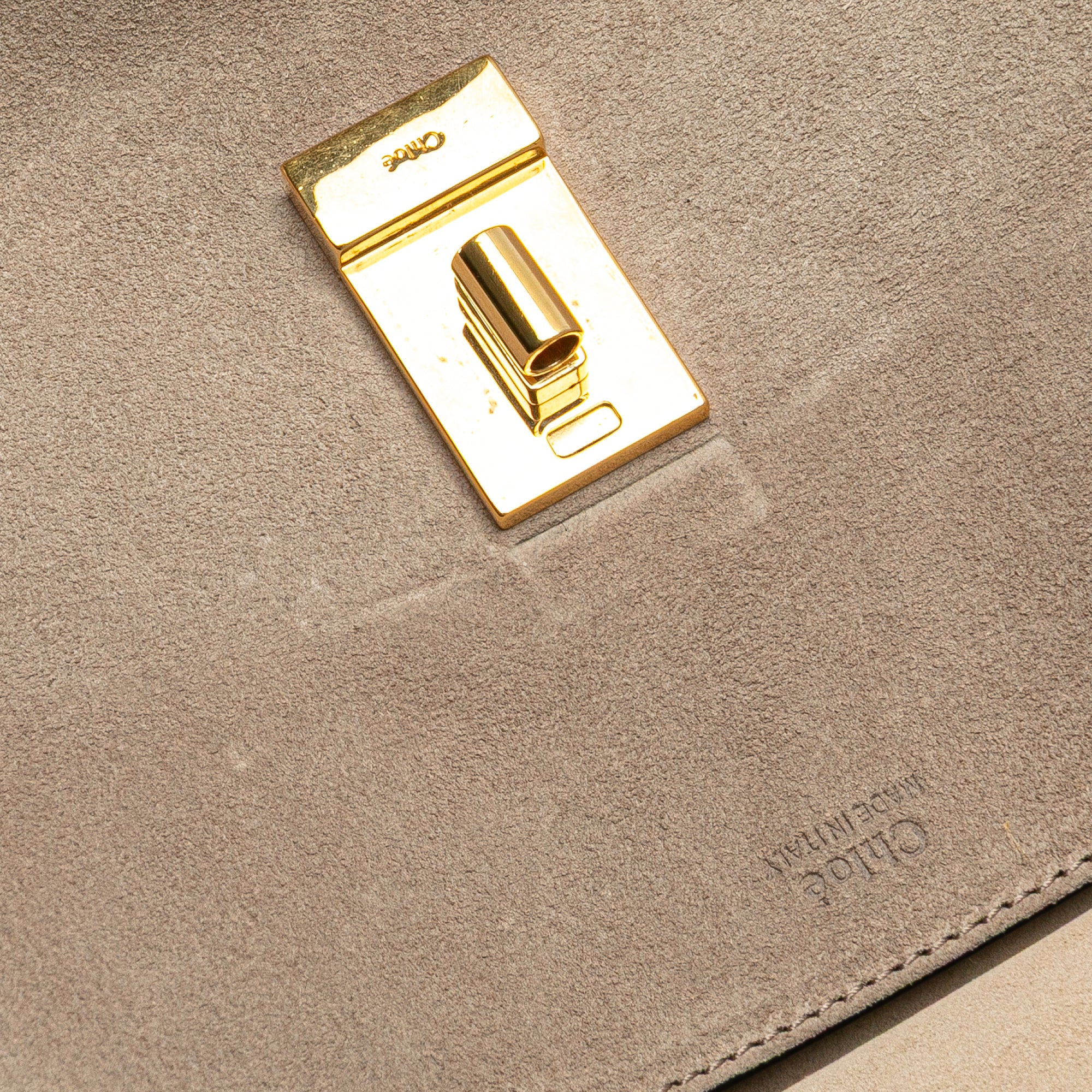 Small Suede and Calfskin Drew Crossbody