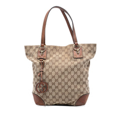Medium GG Canvas GG Charm Tote