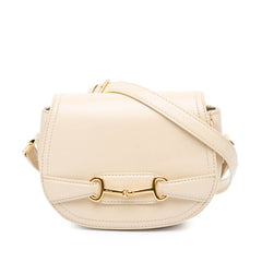 Small Satinated Calfskin Crecy Flap Crossbody