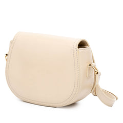 Small Satinated Calfskin Crecy Flap Crossbody