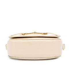 Small Satinated Calfskin Crecy Flap Crossbody
