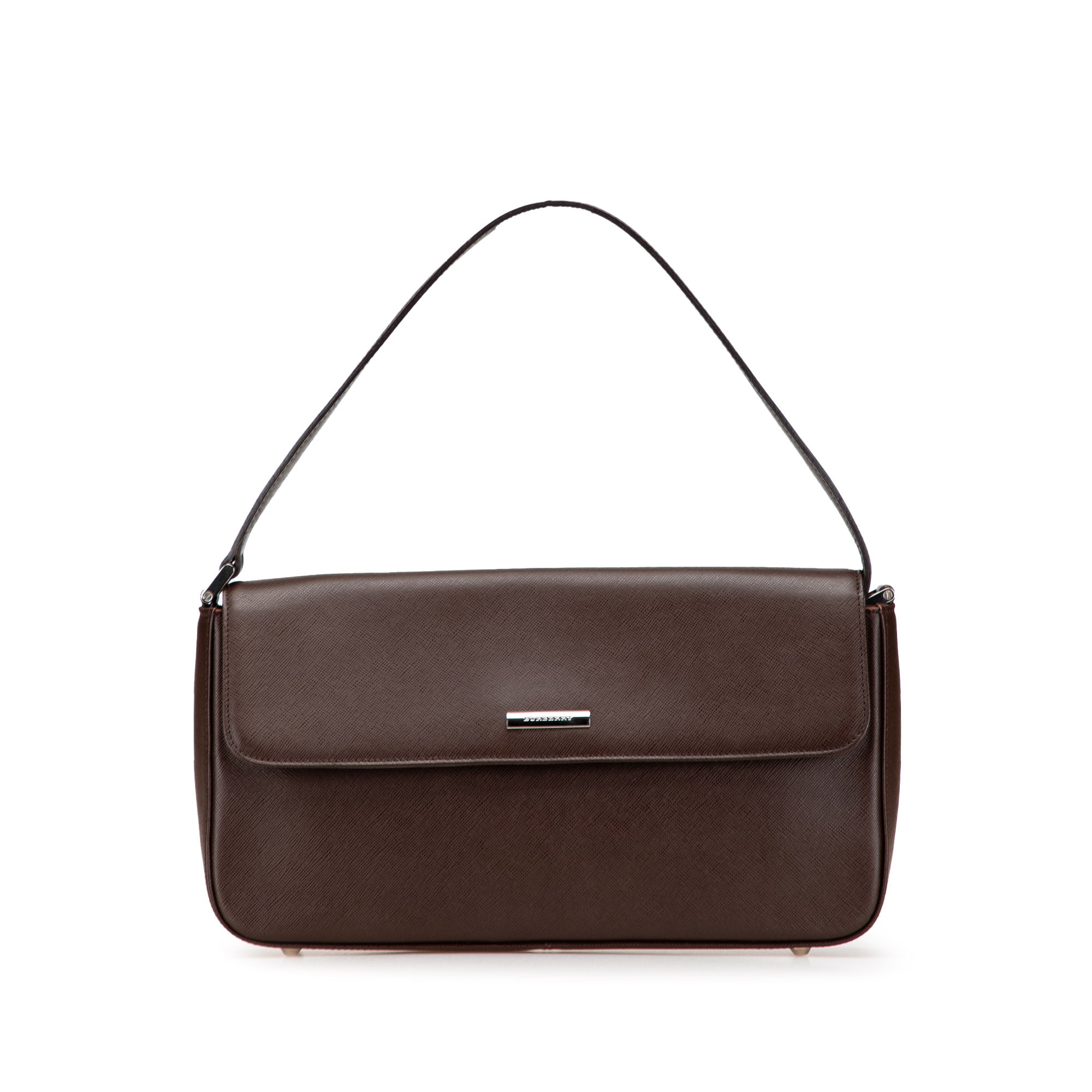 Leather Flap Shoulder Bag