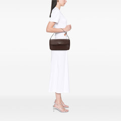 Leather Flap Shoulder Bag