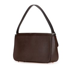 Leather Flap Shoulder Bag