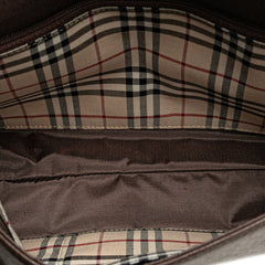 Leather Flap Shoulder Bag