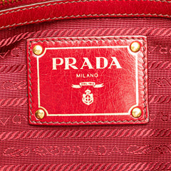Vitello Shine Bauletto Satchel