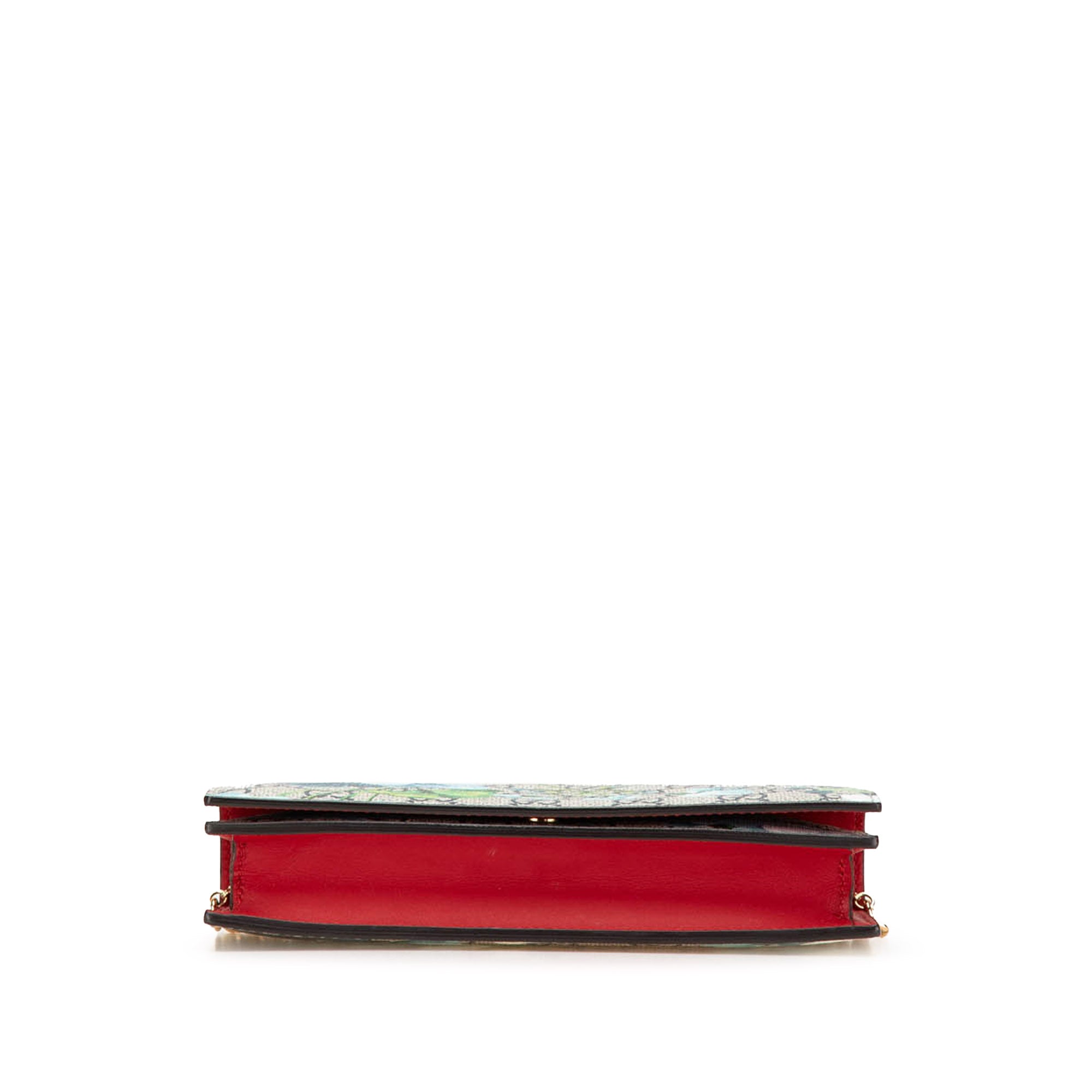 GG Supreme Blooms Wallet on Chain