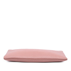 Calfskin Bamboo Clutch