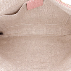 Calfskin Bamboo Clutch
