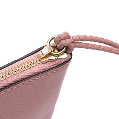 Calfskin Bamboo Clutch