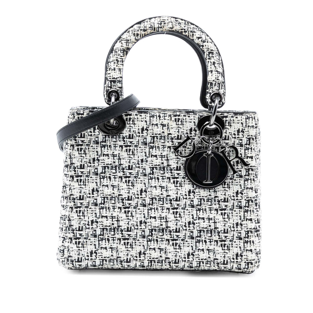 Medium Tweed Lady Dior